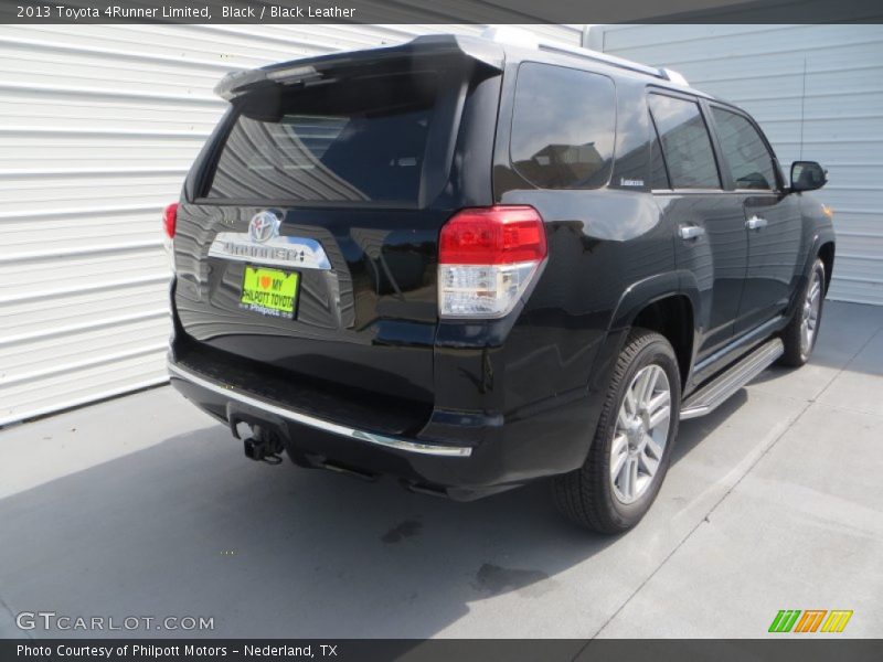 Black / Black Leather 2013 Toyota 4Runner Limited