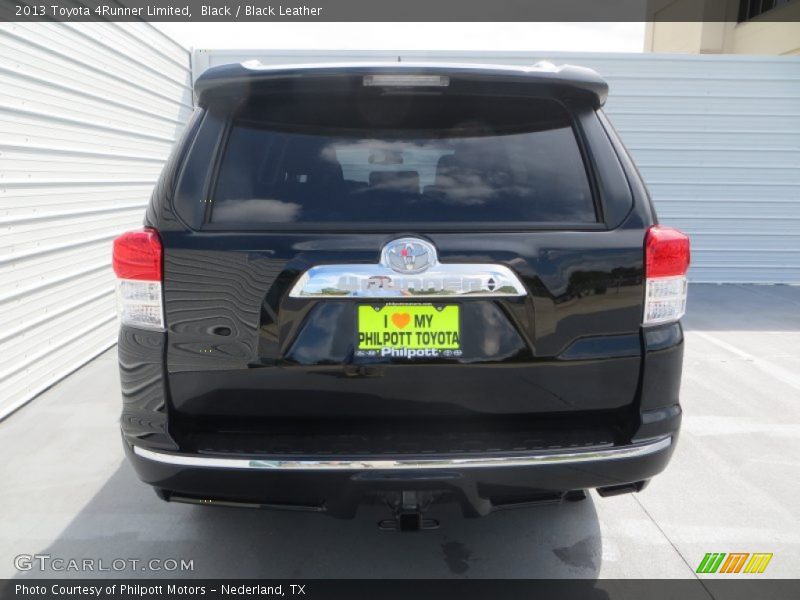 Black / Black Leather 2013 Toyota 4Runner Limited