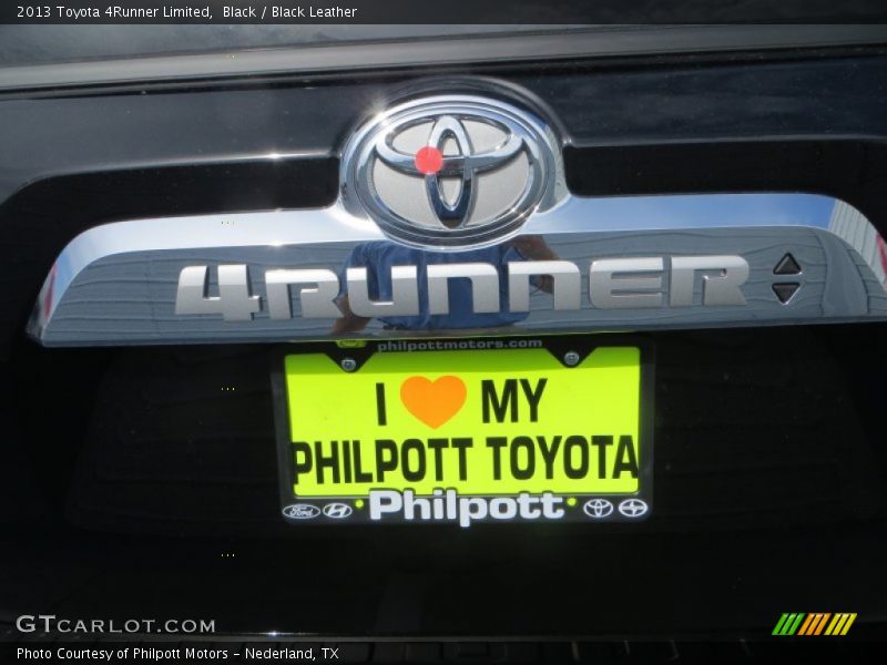 Black / Black Leather 2013 Toyota 4Runner Limited