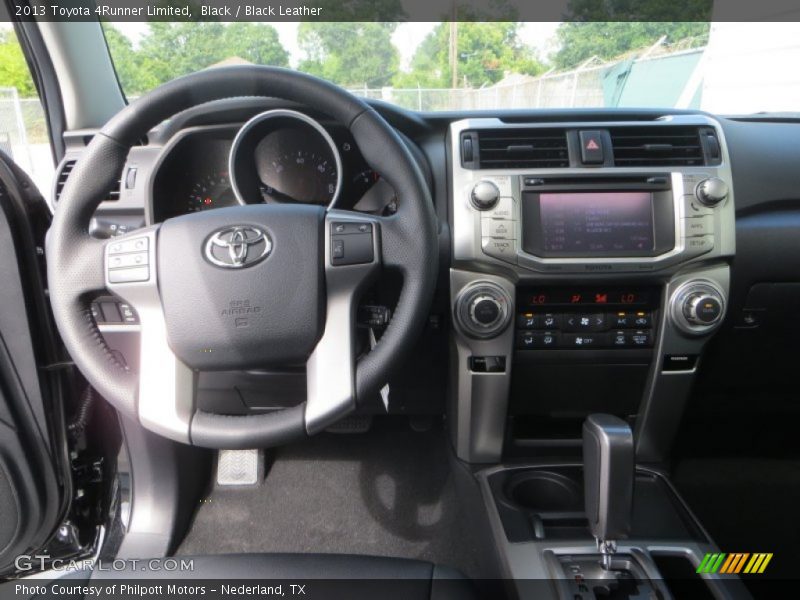 Black / Black Leather 2013 Toyota 4Runner Limited