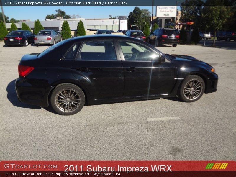 Obsidian Black Pearl / Carbon Black 2011 Subaru Impreza WRX Sedan