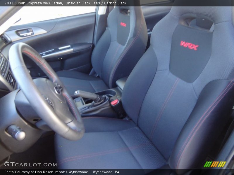 Obsidian Black Pearl / Carbon Black 2011 Subaru Impreza WRX Sedan