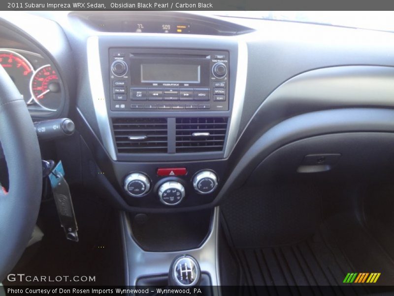 Obsidian Black Pearl / Carbon Black 2011 Subaru Impreza WRX Sedan