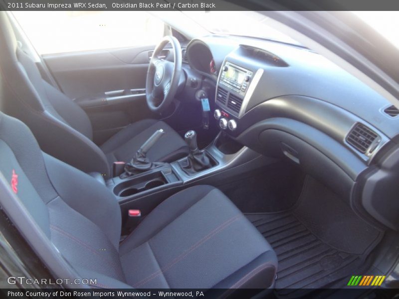 Obsidian Black Pearl / Carbon Black 2011 Subaru Impreza WRX Sedan