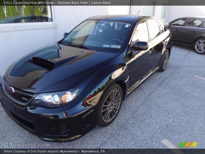 Obsidian Black Pearl / Carbon Black 2011 Subaru Impreza WRX Sedan