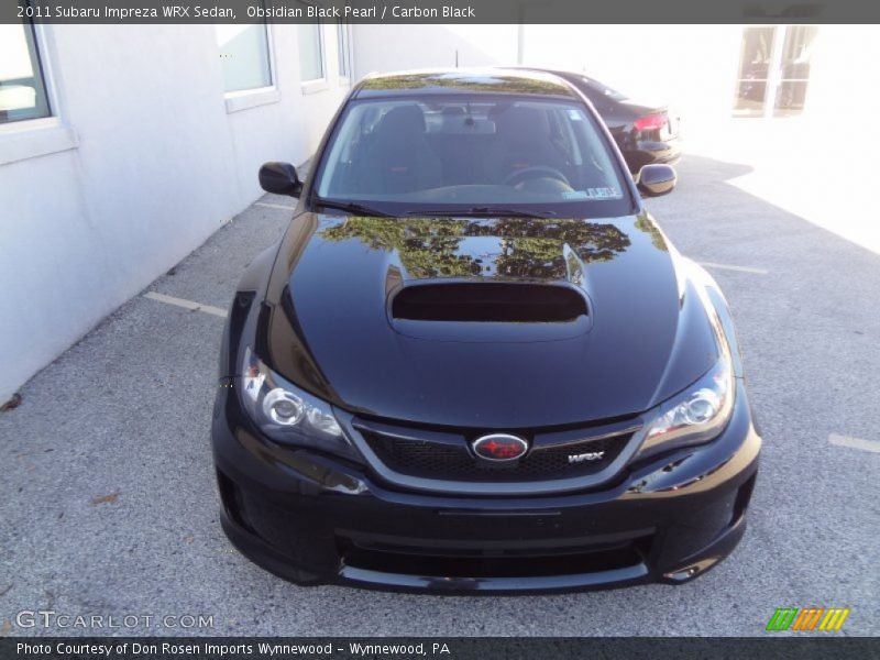 Obsidian Black Pearl / Carbon Black 2011 Subaru Impreza WRX Sedan