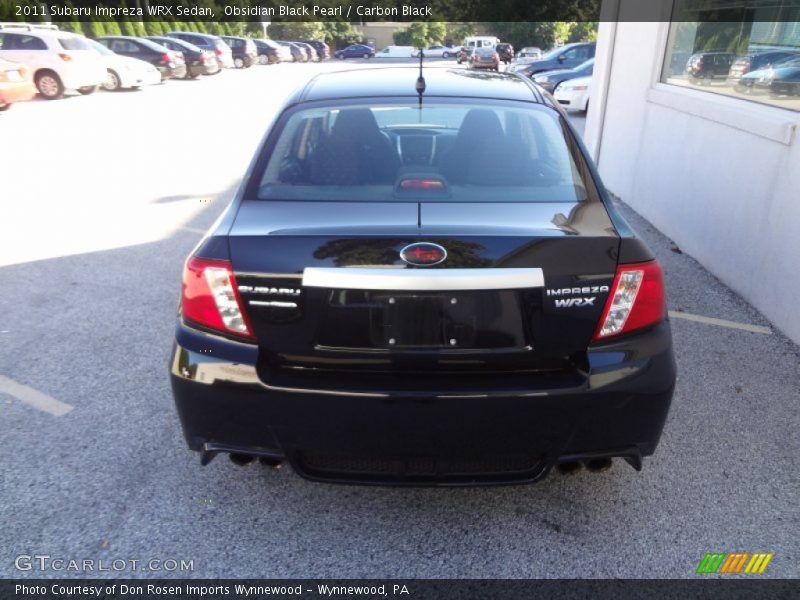 Obsidian Black Pearl / Carbon Black 2011 Subaru Impreza WRX Sedan