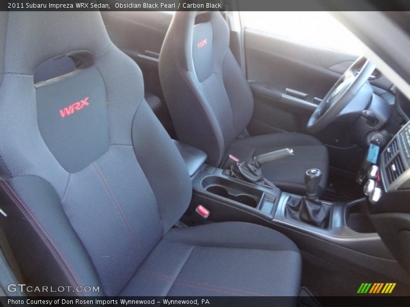 Obsidian Black Pearl / Carbon Black 2011 Subaru Impreza WRX Sedan