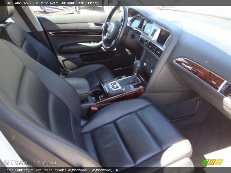 Brilliant Black / Ebony 2007 Audi A6 3.2 quattro Avant