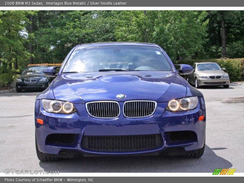Interlagos Blue Metallic / Silver Novillo Leather 2008 BMW M3 Sedan