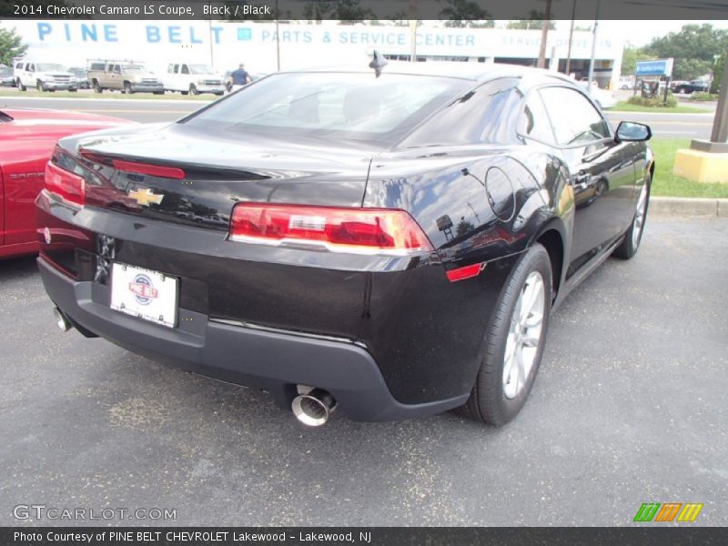 Black / Black 2014 Chevrolet Camaro LS Coupe