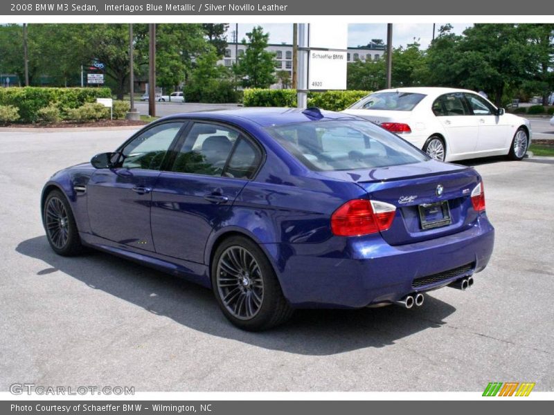 Interlagos Blue Metallic / Silver Novillo Leather 2008 BMW M3 Sedan
