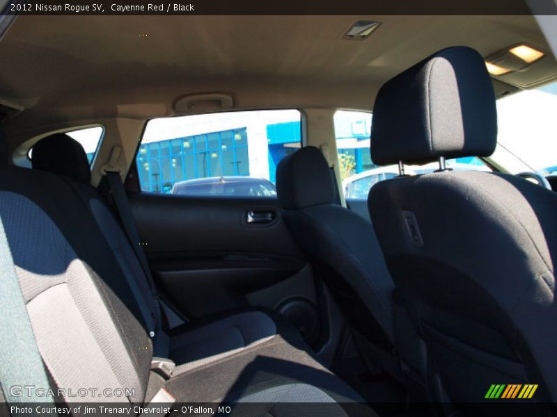 Cayenne Red / Black 2012 Nissan Rogue SV