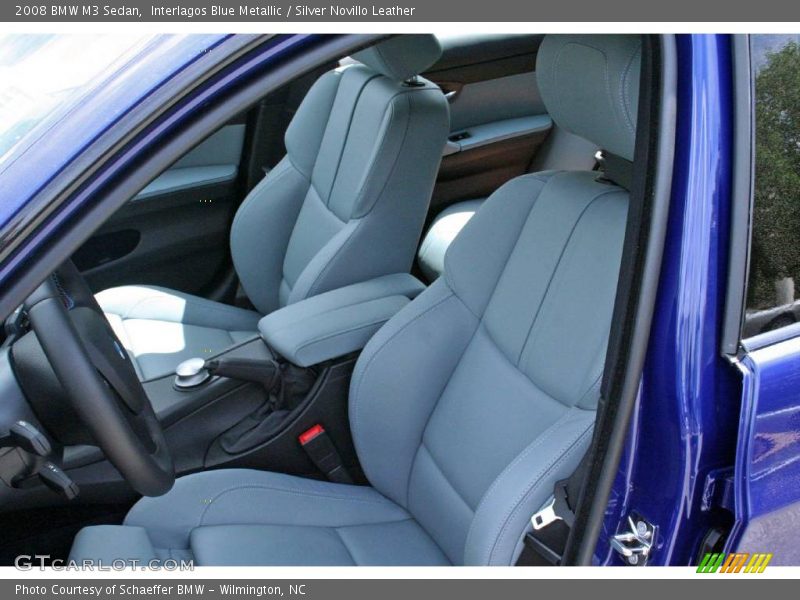 Interlagos Blue Metallic / Silver Novillo Leather 2008 BMW M3 Sedan