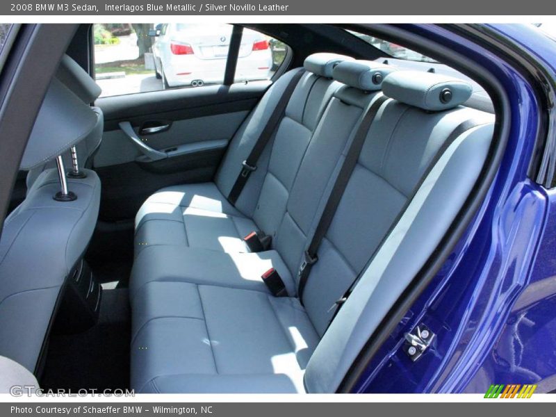 Interlagos Blue Metallic / Silver Novillo Leather 2008 BMW M3 Sedan