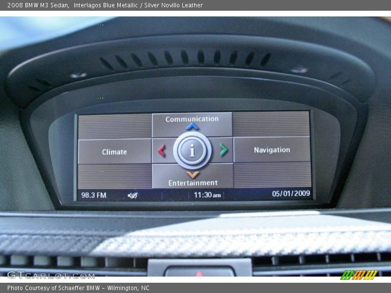 Interlagos Blue Metallic / Silver Novillo Leather 2008 BMW M3 Sedan