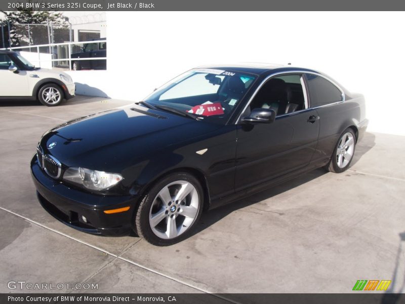 Jet Black / Black 2004 BMW 3 Series 325i Coupe