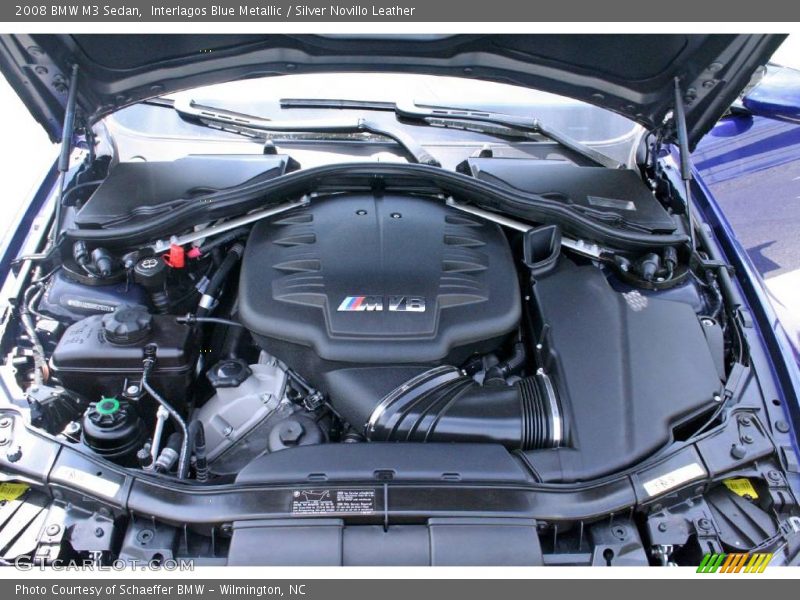 Interlagos Blue Metallic / Silver Novillo Leather 2008 BMW M3 Sedan