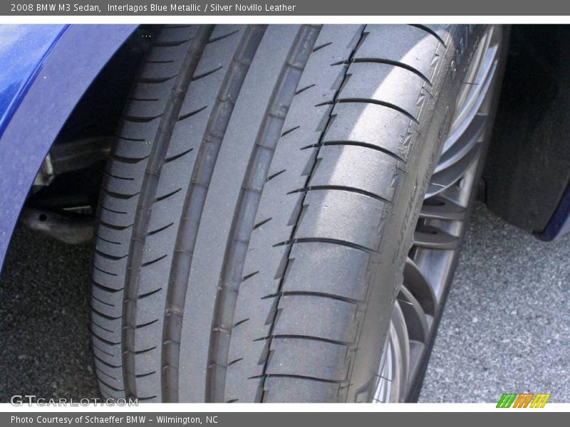 Interlagos Blue Metallic / Silver Novillo Leather 2008 BMW M3 Sedan