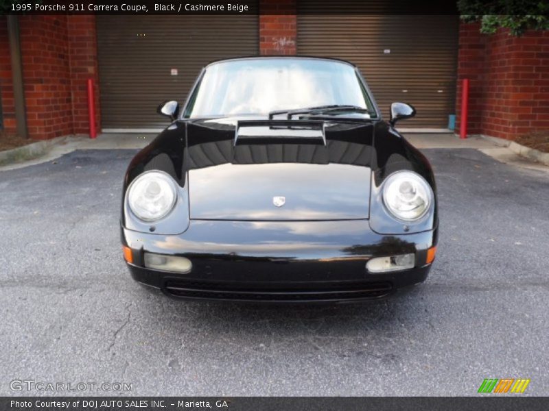 Black / Cashmere Beige 1995 Porsche 911 Carrera Coupe