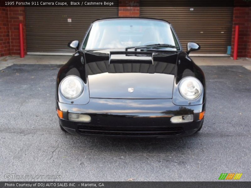 Black / Cashmere Beige 1995 Porsche 911 Carrera Coupe