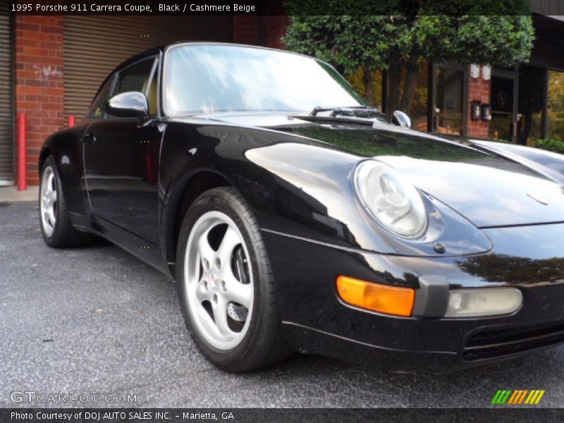 Black / Cashmere Beige 1995 Porsche 911 Carrera Coupe