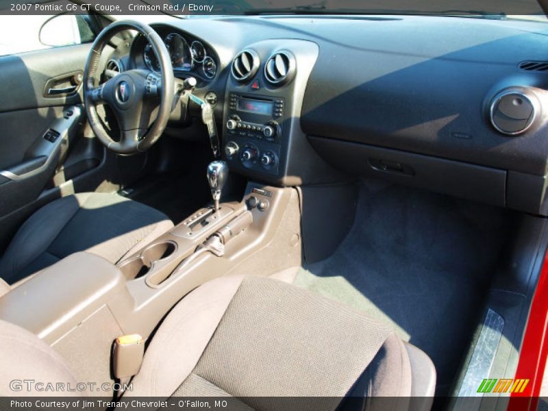 Crimson Red / Ebony 2007 Pontiac G6 GT Coupe