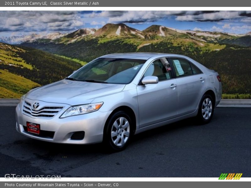 Classic Silver Metallic / Ash 2011 Toyota Camry LE