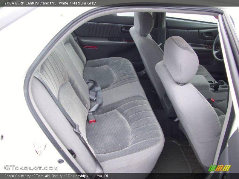 White / Medium Gray 2004 Buick Century Standard