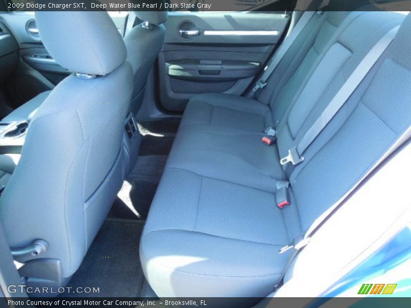 Deep Water Blue Pearl / Dark Slate Gray 2009 Dodge Charger SXT