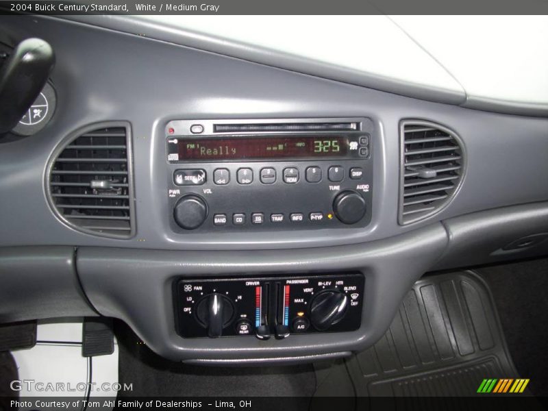 White / Medium Gray 2004 Buick Century Standard