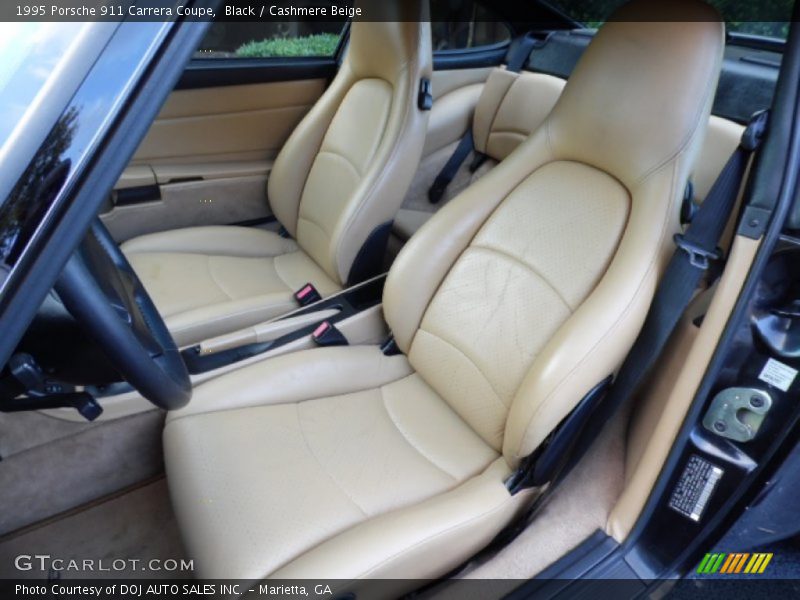 Front Seat of 1995 911 Carrera Coupe