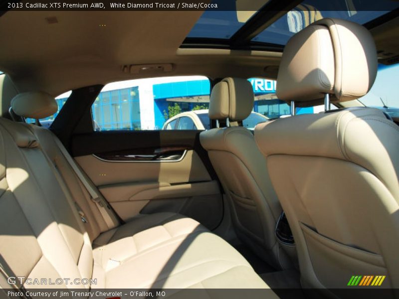 White Diamond Tricoat / Shale/Cocoa 2013 Cadillac XTS Premium AWD