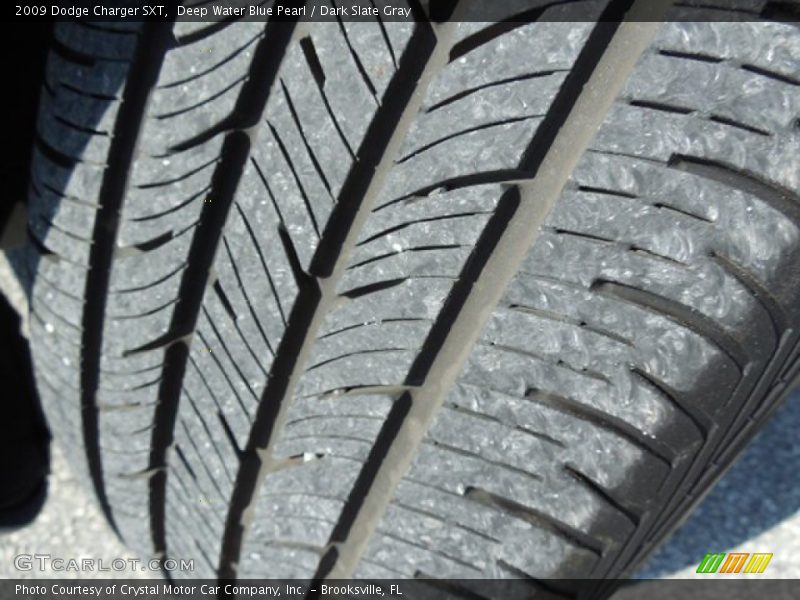 Deep Water Blue Pearl / Dark Slate Gray 2009 Dodge Charger SXT