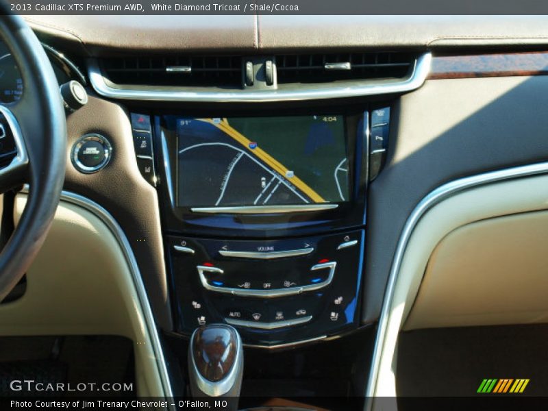White Diamond Tricoat / Shale/Cocoa 2013 Cadillac XTS Premium AWD