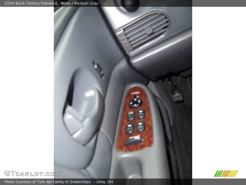 White / Medium Gray 2004 Buick Century Standard