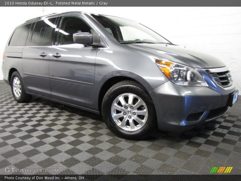 Polished Metal Metallic / Gray 2010 Honda Odyssey EX-L