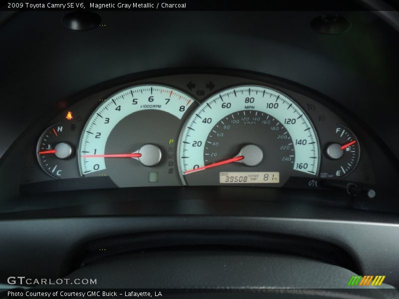 Magnetic Gray Metallic / Charcoal 2009 Toyota Camry SE V6