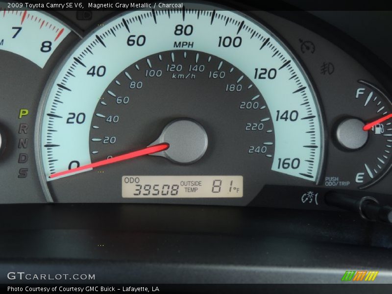 Magnetic Gray Metallic / Charcoal 2009 Toyota Camry SE V6