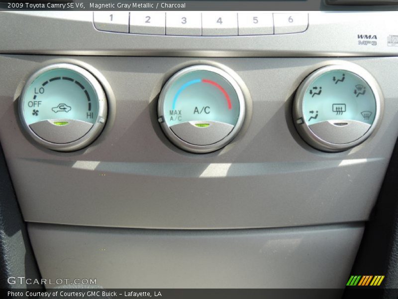 Magnetic Gray Metallic / Charcoal 2009 Toyota Camry SE V6