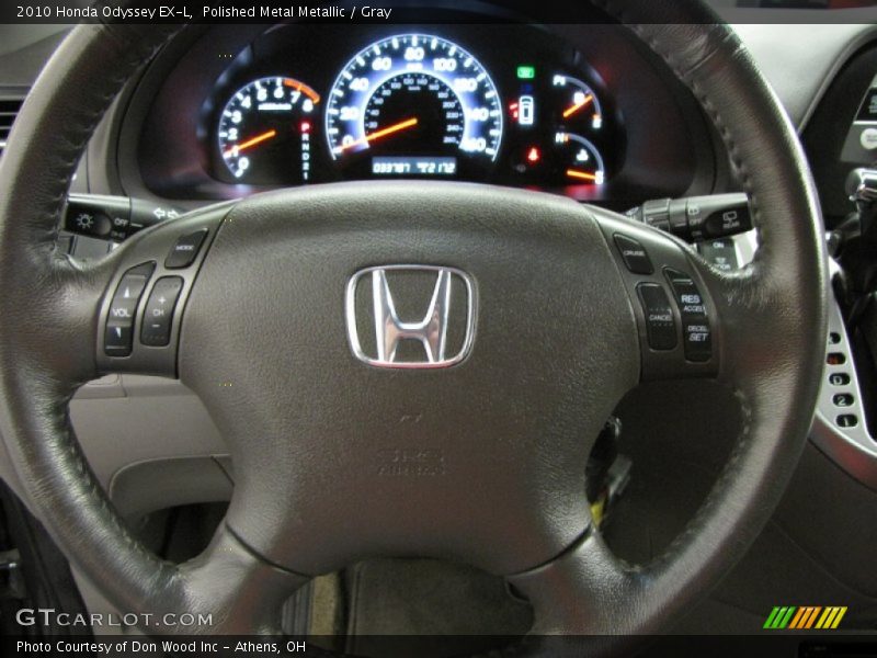 Polished Metal Metallic / Gray 2010 Honda Odyssey EX-L