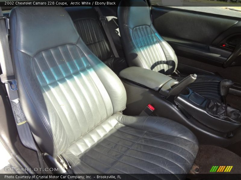 Arctic White / Ebony Black 2002 Chevrolet Camaro Z28 Coupe