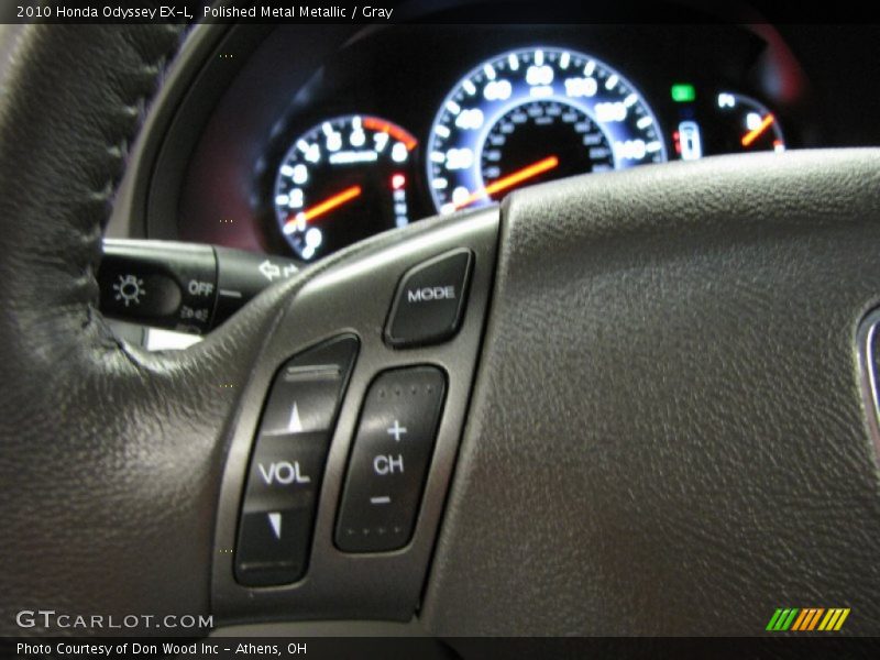 Polished Metal Metallic / Gray 2010 Honda Odyssey EX-L
