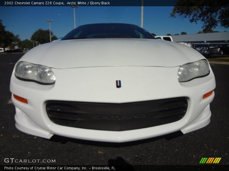 Arctic White / Ebony Black 2002 Chevrolet Camaro Z28 Coupe