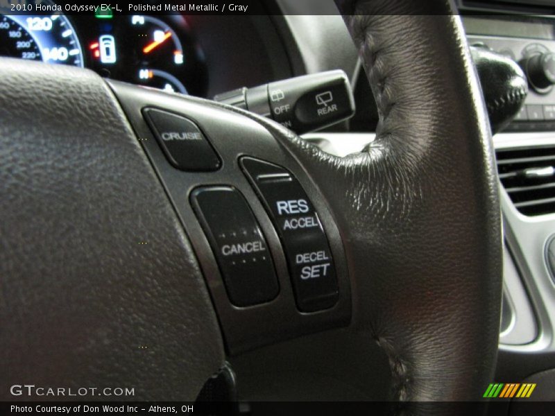 Polished Metal Metallic / Gray 2010 Honda Odyssey EX-L