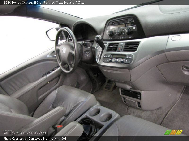 Polished Metal Metallic / Gray 2010 Honda Odyssey EX-L