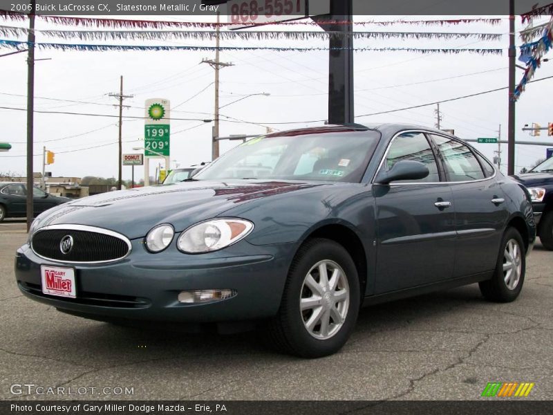 Slatestone Metallic / Gray 2006 Buick LaCrosse CX
