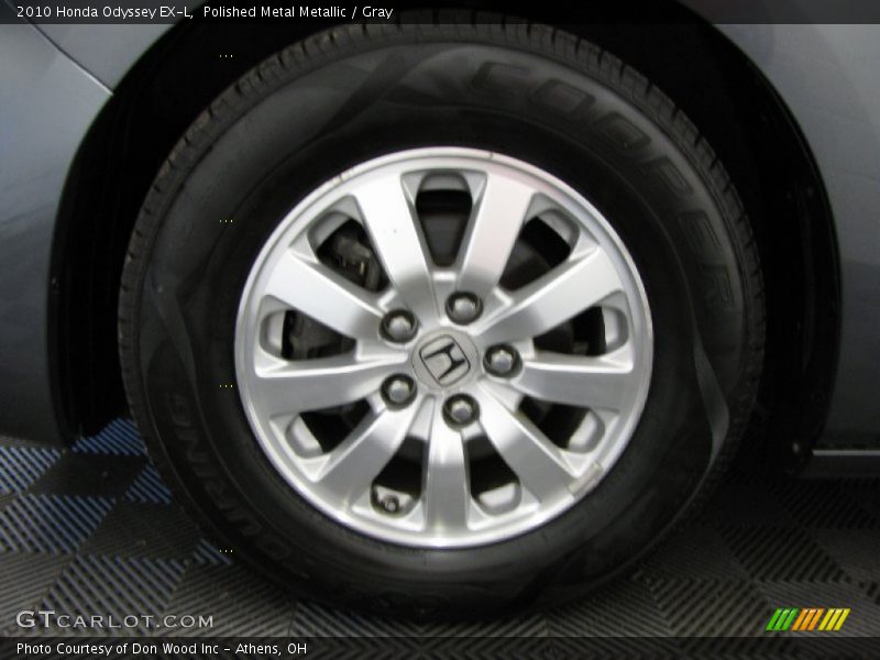Polished Metal Metallic / Gray 2010 Honda Odyssey EX-L