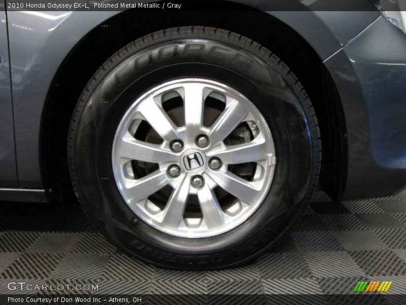 Polished Metal Metallic / Gray 2010 Honda Odyssey EX-L