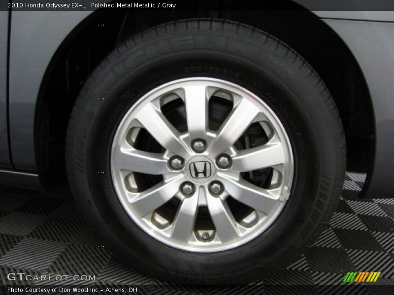 Polished Metal Metallic / Gray 2010 Honda Odyssey EX-L